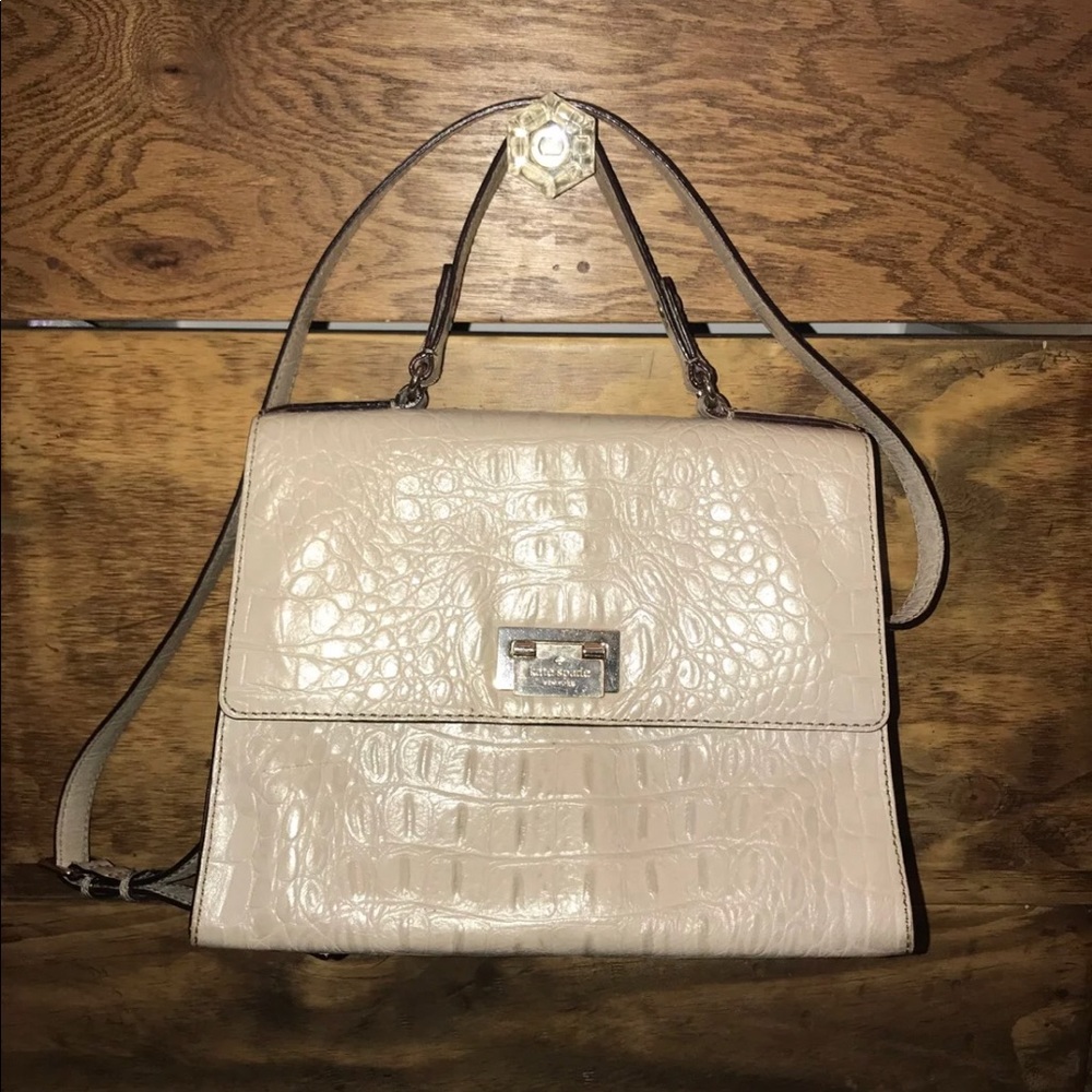 Kate spade shoulder bag satchel purse leather